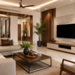 Best interior designers in Trivandrum discussing a modern home interior project with homeowners