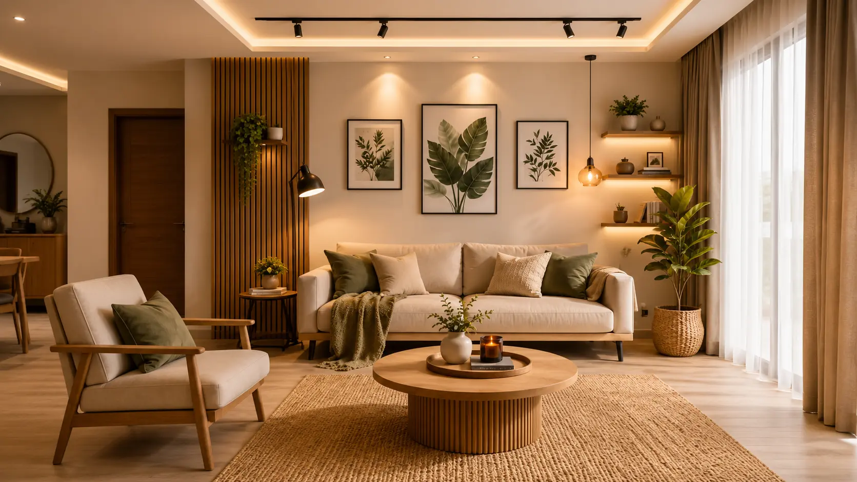 Minimialistic Living Room Interior Design