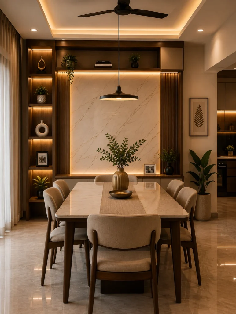 Dining Room Interior Designing