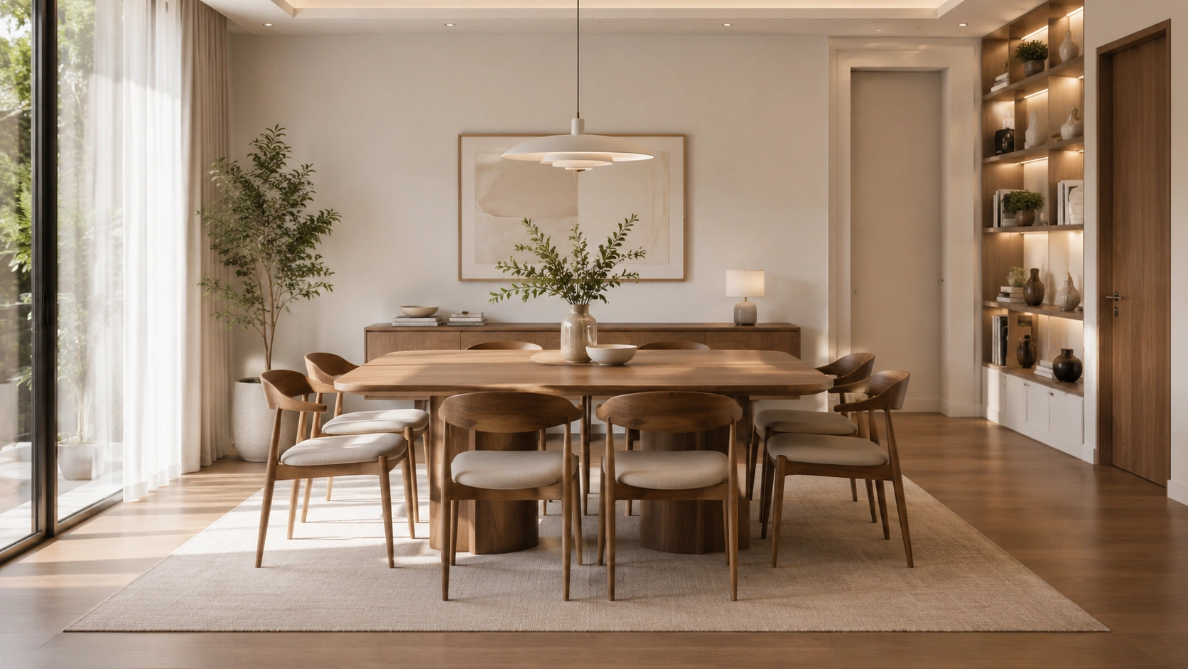 Minimalist dining room Design Work / Homestin
